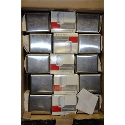BOX OF 15 "BROWNE-HALCO" S/S NAPKIN DISPENSERS