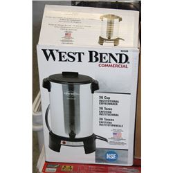 WESTBEND 36 CUP COMMERCIAL COFFEE MAKER