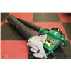 Image 1 : WEEDEATER BARRACUDA ELECTRIC BLOWER/VACUUM