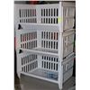Image 1 : JUMBO STACKING 3PC BASKET SET