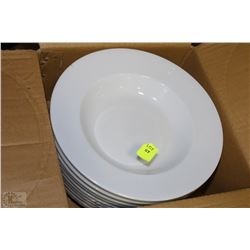 CASE OF 10 COMMERCIAL GRADE MEDIUM SIZE BOWLS