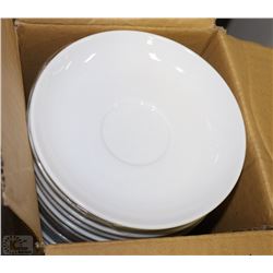CASE OF 20 COMMERCIAL GRADE SAUCERS