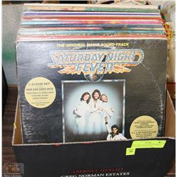 BOX WITH ESTATE RECORDSINCL SATURDAY NIGHT LIVE,