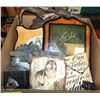 Image 1 : BOX W/VINTAGE HORSE WALL HANGINGS,
