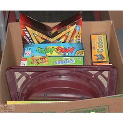 ESTATE BOX OF KIDS BOARDGAMES   INCL. NEW