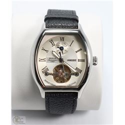 NEW GENUINE ASCOT SEVILLA 39MM AUTOMATIC MEN WATCH