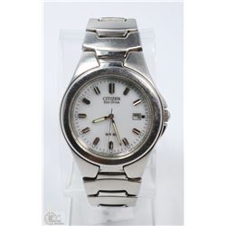 JAPAN CITIZEN VINTAGE ECO-DRIVE WR 50M MEN WATCH