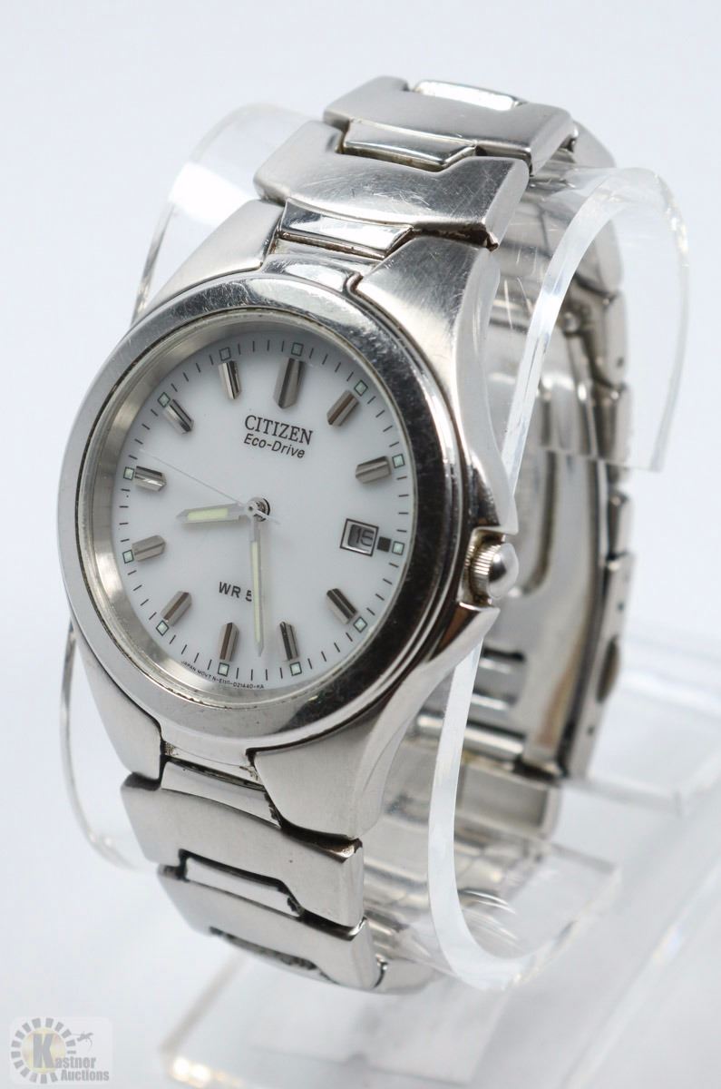 JAPAN CITIZEN VINTAGE ECODRIVE WR 50M MEN WATCH