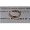 Image 1 : 10K YELLOW GOLD LADIES PLAIN 2.75mm TIFFANY BAND