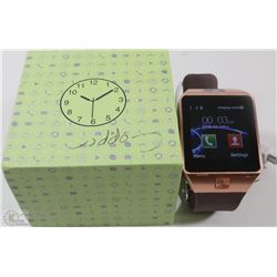 NEW COPPERTONE BLUETOOTH SMARTWATCH WITH CAMERA