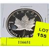 Image 1 : CANADA MAPLE 1 OUNCE SILVER COIN