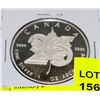 Image 1 : CANADA MAPLE 25TH ANNIVERSARY 1 OUNCE SILVER COIN
