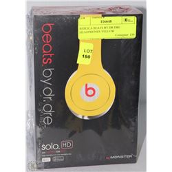 REPLICA BEATS BY DR DRE HEADPHONES-YELLOW