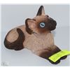 Image 1 : LARGE SIAMESE CAT CLASSY CRITTER FIGURINE