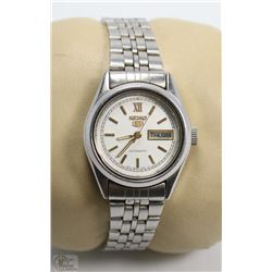 SEIKO 5 DAYDATE JAPAN  AUTOMATIC WOMEN WATCH