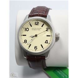 NEW UNITED COLORS OF BENETTON MENS WATCH