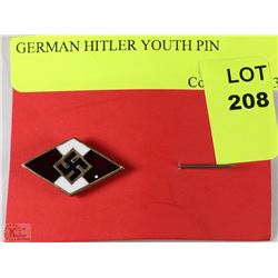 GERMAN HITLER YOUTH PIN