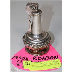 1950'S RONSON LIGHTER DECANTER