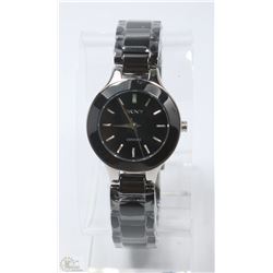 NEW DKNY CERAMIC & STAINLESS STEEL LADY WATCH