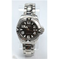 NEW CHRONOSTAR DATE S/S WATER RESISTANT MEN WATCH