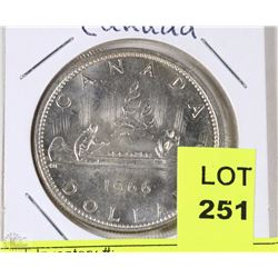 1966 CANADA SILVER DOLLAR