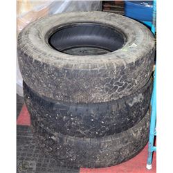 3 RUGGED TRAIL LT 245/75/R17 TIRES BF GOODRICH