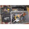 Image 1 : PALLET WITH ASSORTED HAND TOOLS INCL HAND SAWS,