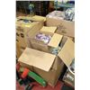 Image 1 : PALLET OF PARTY STREAMERS, BIRTHDAY CANDLES, &