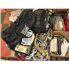 Image 1 : PALLET OF TOOLS, SAWS, FAN WRENCHES, SOCKETS TOOLS