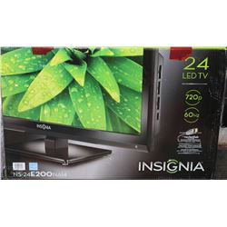 INSIGNIA  24" LED TV  MODEL# NS-24E200 NA14