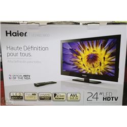 HAIER 24"LED HDTV MODEL # LE24B13800