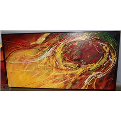 LARGE OIL ON CANVAS ON CHOICE