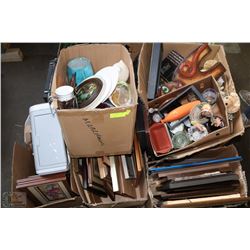 PALLET OF MISC HOUSEHOLD INCLUDING SOME