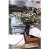 Image 1 : PALLET OF OFFICE SUPPLIES INCL PRINTERS, MICROWAVE