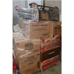 ESTATE PALLET OF NOVELS- HARD/SOFT COVER, CAMPING