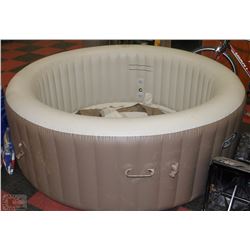 8FT 4 PERSON INTEX PORTABLE PURESPA  WITH PUMP