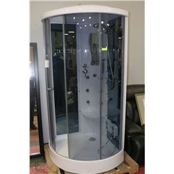 NEW ANS STEAM SHOWER WITH BODY JETS,FOOT MASSAGER