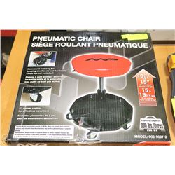 MVP PNEUMATIC SHOP CHAIR WITH CONVENIENT TOOL