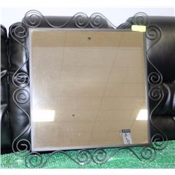 METAL FRAMED DECORATIVE MIRROR