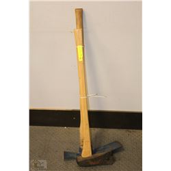 PICK AXE AND SPLITTING HAMMER
