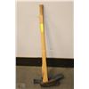 Image 1 : PICK AXE AND SPLITTING HAMMER