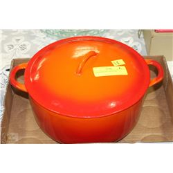 LAGOSTINA POT WITH LID STAMPED BELGIUM ON BOTTOM