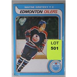 WAYNE GRETZKY ROOKIE REPLICA CARD