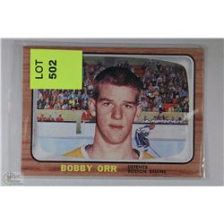 BOBBY ORR ROOKIE REPLICA CARD
