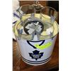 Image 1 : TORONTO MAPLE LEAFS PUB GLASS & ICE BUCKET SET