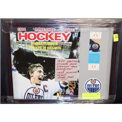 1984 GRETZKY STICKER BOOK STRAIGHT FROM DEALER