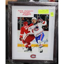TOMAS PLEKANEC GUARANTEED AUTHENTIC AUTOGRAPH