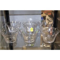 SET OF 6 ESTATE DESERT BOWLS