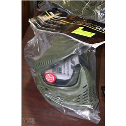 GREEN PROSHIELD PAINTBALL FACE MASK