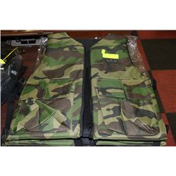 NEW GEN-X GLOBAL CAMO VEST (ONE-SIZE